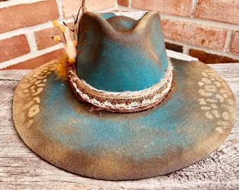 Branded Cowboy Hat | Branded Wide Brim Hats | Burned Wide Brim Hats | Hand Burned Hats | Western Burned Designs | Hand Designed Hats