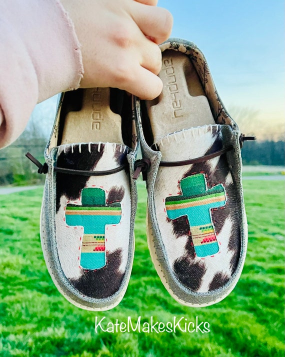 cow pattern hey dudes