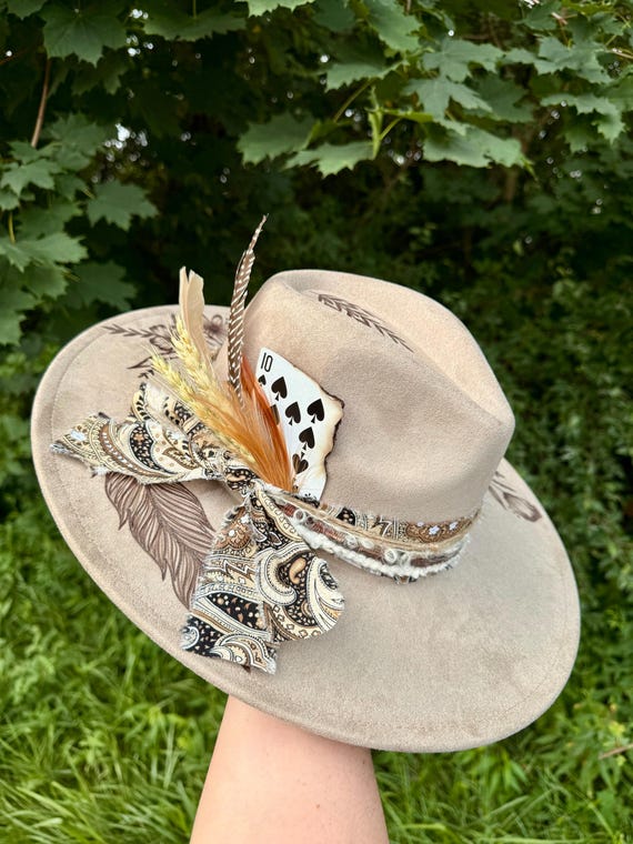 Burned Hat | Customized Hat | Custom Cowboy Hat | Cowgirl  display picture 1