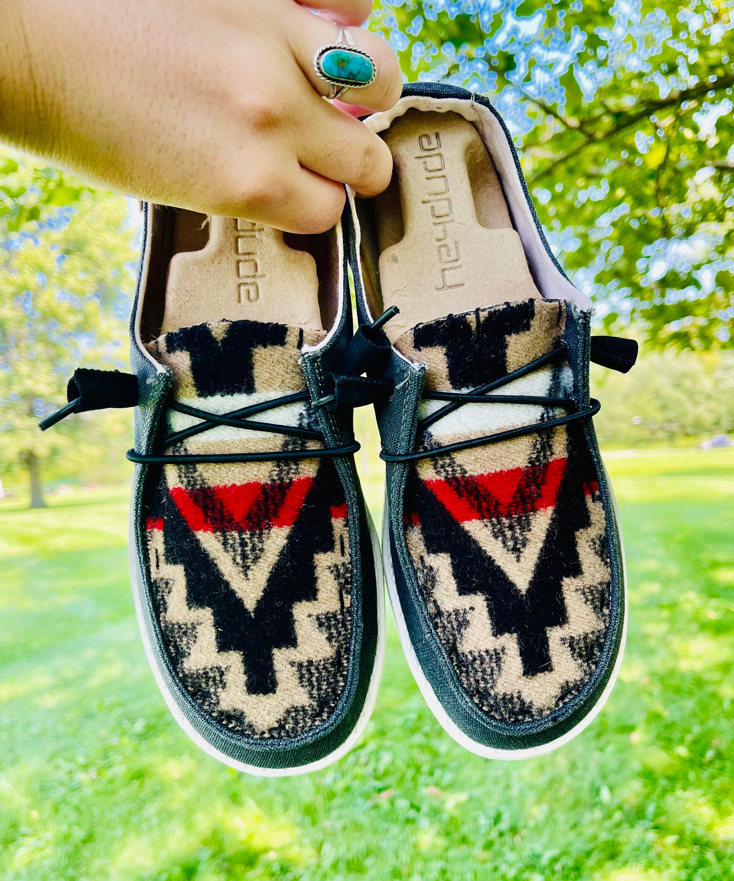 Aztec Design Hey Dudes Custom Hey Dudes 