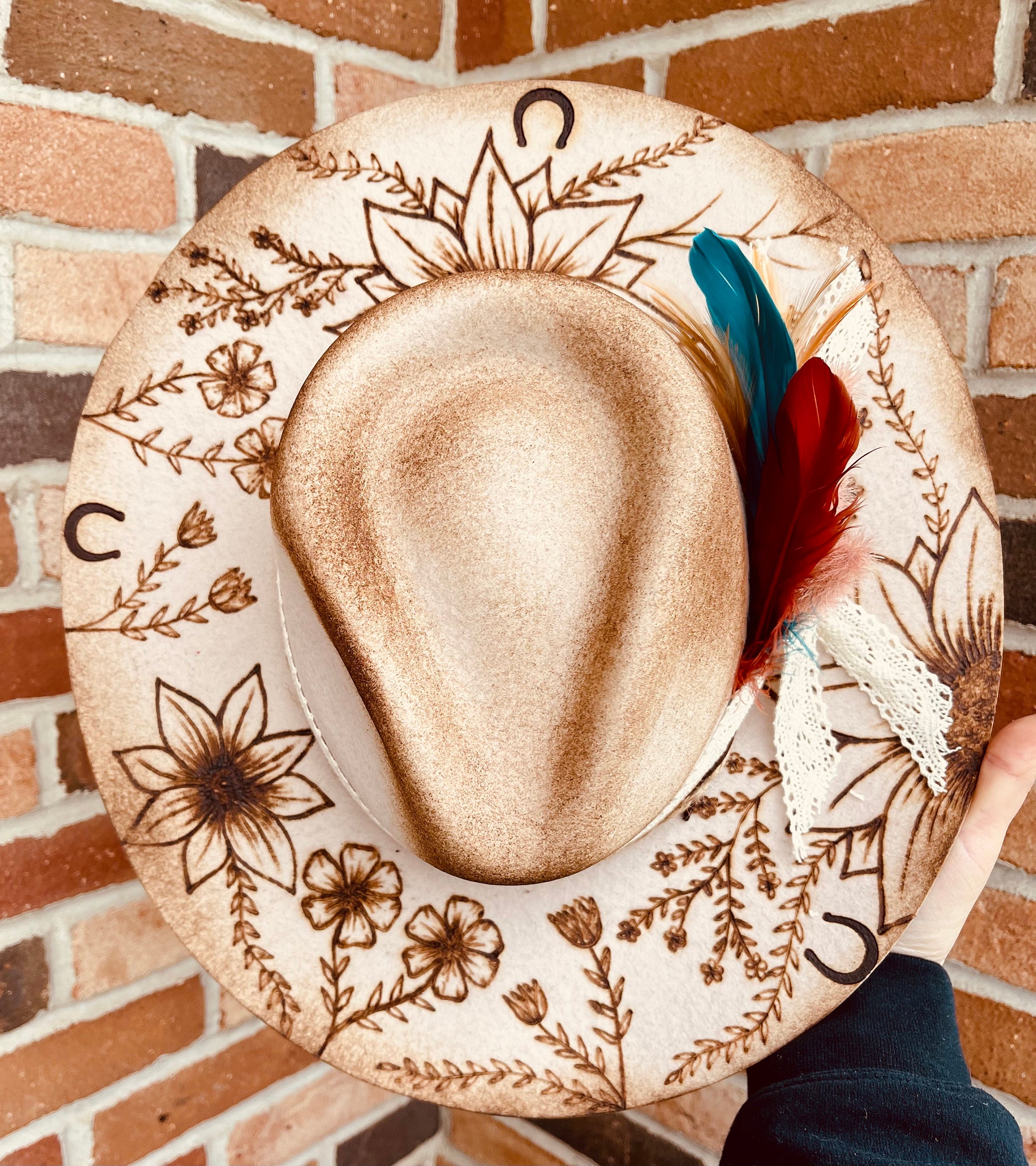 Moonshine Rancher Cowgirl Hat lainey Wilson  Hatcowgirldesignerwomenrusticmoonshinerodeowestern Wearcowboy Hat 