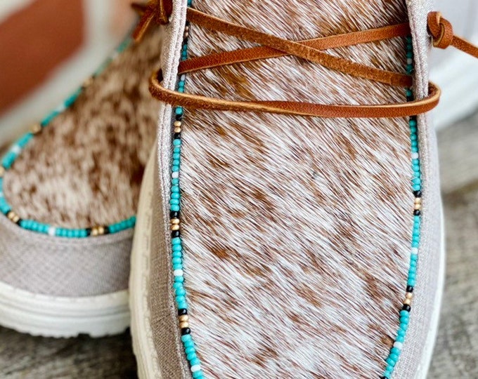 Handmade Cowhide Non-slip Soft Sole Shoes