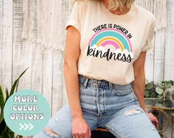 Be Kind Women's T-Shirt, There Is Power In Kindness T-Shirt For Women, Be Kind TShirt, Be Kind Shirt, Kindness Matters, Kindness Clothing