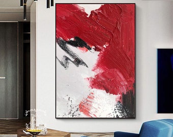 美品✨️油絵　アントワンキニブリー　レッド&ホワイト　64.5×74.5 il_340x270.4876370273_bj5f.jpg