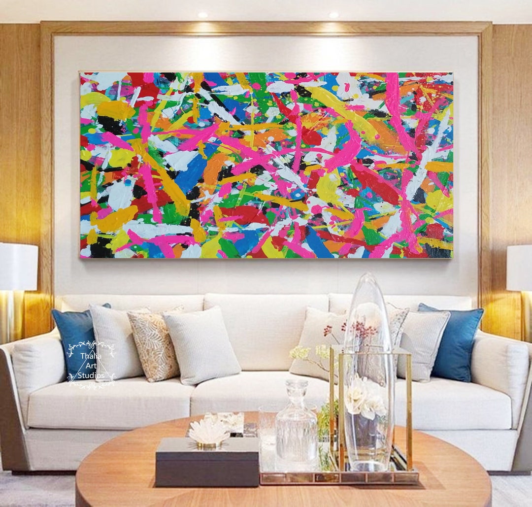 青とピンクの抽象画 キャンバスアート Amazon.co.jp: ピンク ブルー マーブル ウォールアート 抽象的 ピンク