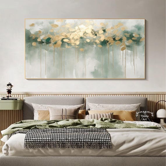 抽象アクリル画 金箔アート 抽象アクリル画 金箔アート 抽象画「No.009