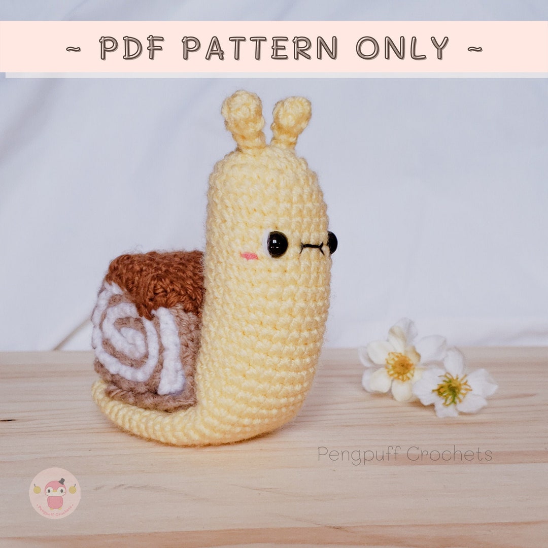 Amigurumi Crochet Swiss Roll Snail Pattern PDF ENGLISH Etsy