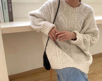 chunky sweatshirt