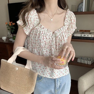 Korean tops online on sale