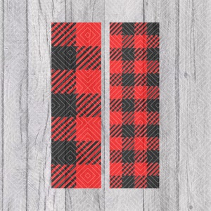 Buffalo Plaid Pen Template