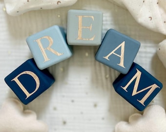 Limited Edition Hand Painted Wooden Dream Blocks