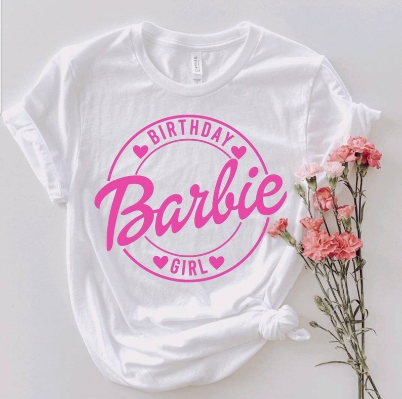 Barbie Birthday Shirt Birthday Outfit Costume Barbie Girl | Etsy