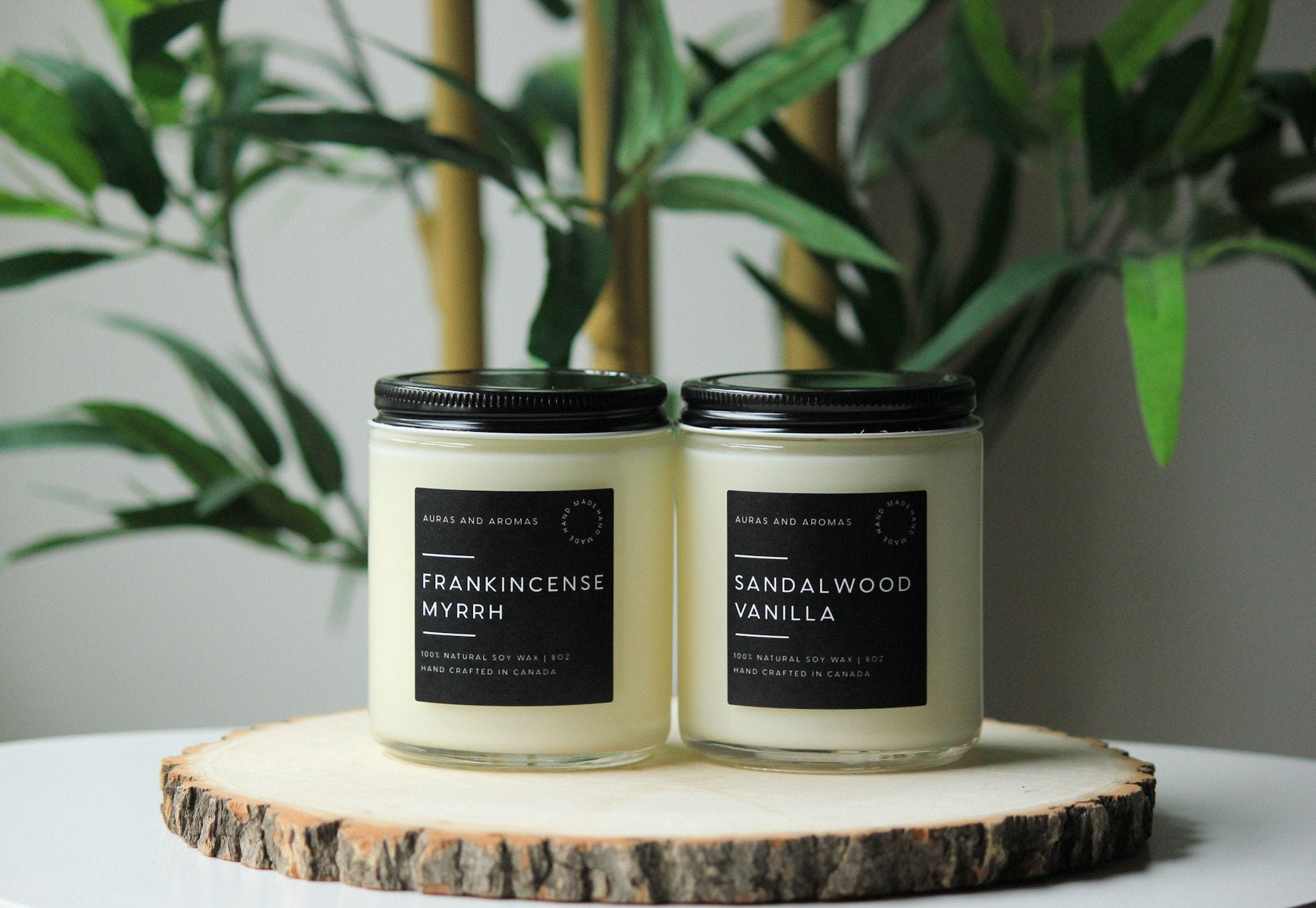 Pack of any 2 | 8oz Soy Luxury Candle, Home Decor, Non-Toxic, Vegan, …