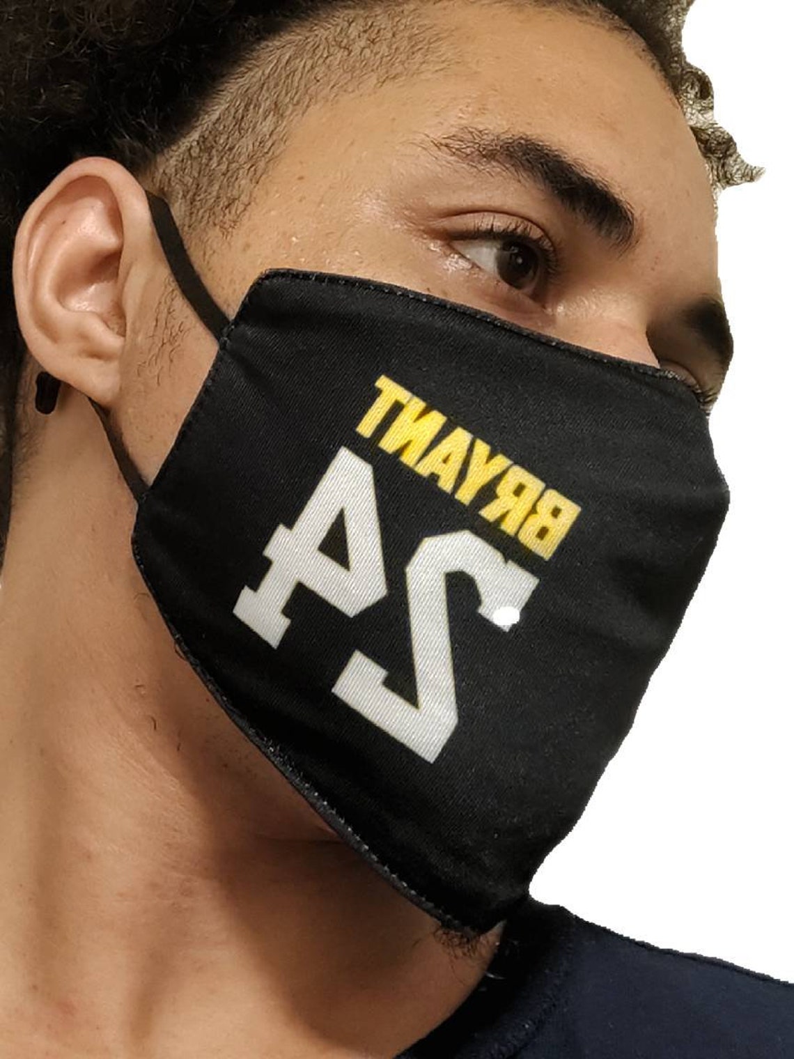 Kobe bryant Face Mask lakers kobe máscara facial Etsy