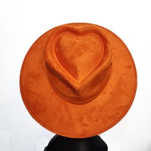 Vegan Suede Heart Hat - Etsy display picture 1