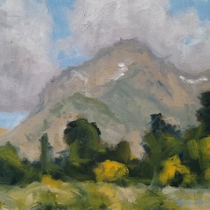 The Dimming Clamor - Original Colorado Plein Air, Rocky Mountain National Park