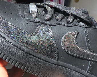 black glitter af1