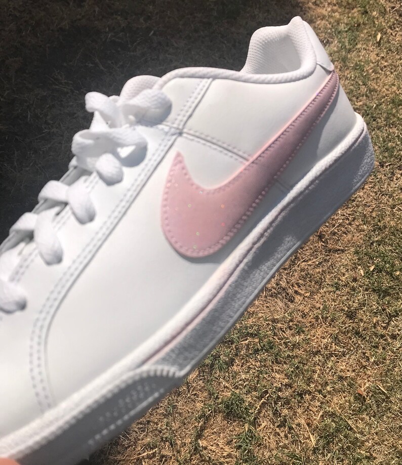 Custom Nike Blazers GLITTER Nike Lows Glitter Shoes Pink Etsy