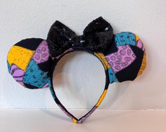 Orejas de Mickey de Sally de Pesadilla antes de Navidad