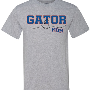 Gator Mom with Love T-shirt Custom Personalization available