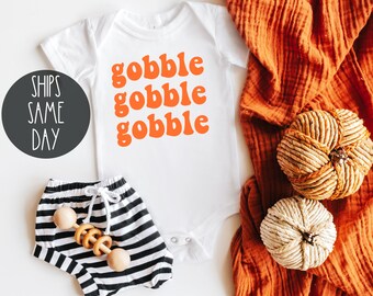 Baby/Toddler T-Shirt 3-24 Months Dressdown Gobble Gobble