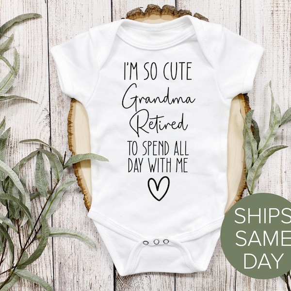 Grandma Baby Clothes Etsy
