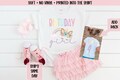 Unicorn Birthday Girl Shirt | Rainbow Birthday Shirt for Girls | Unicorn Birthday Outfit | Toddler Birthday Shirt Girl Birthday Tee Any Age