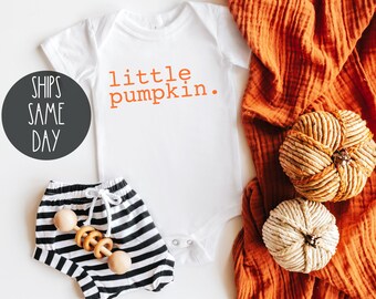 Fall Baby Onesie® Little Pumpkin Baby Onesie®, Cute Fall Onesie®, Cute Pumpkin Baby Onesie®