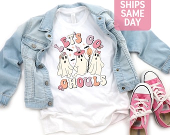 Let's go Ghouls Halloween Shirt, Halloween Kids Toddler Shirt, Fall toddler shirt, Child Halloween Shirt,  Hey Ghoul, Let's go ghouls