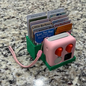 Yoto Player-minihouder met opslag voor 48 kaarten STL - digitaal bestand voor 3D-printen