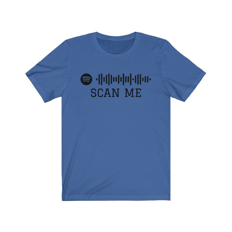 Replay Spotify Code Shirt Spotify Song Tee Spotify Music Code Etsy