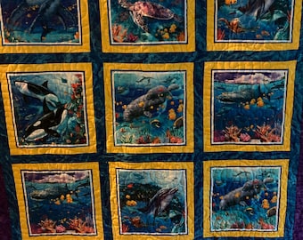 319 ocean and reef fish 48 x 61