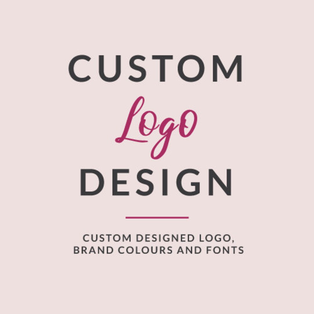 Custom Logo Design | Custom Branding | Business Branding - Etsy