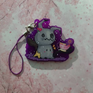 Ghost type Halloween keychain