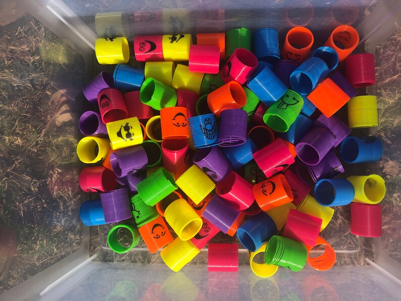 Assortment of small carnival or game prizes for kids