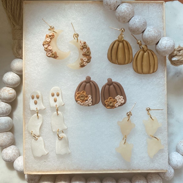 Fall 1 Polymer Clay Earring