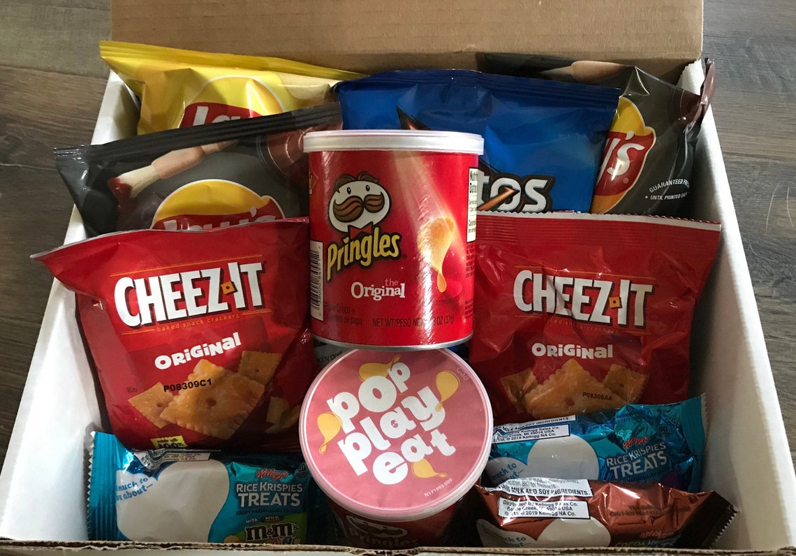 Snack box Corporate work gift box College Snack box Etsy