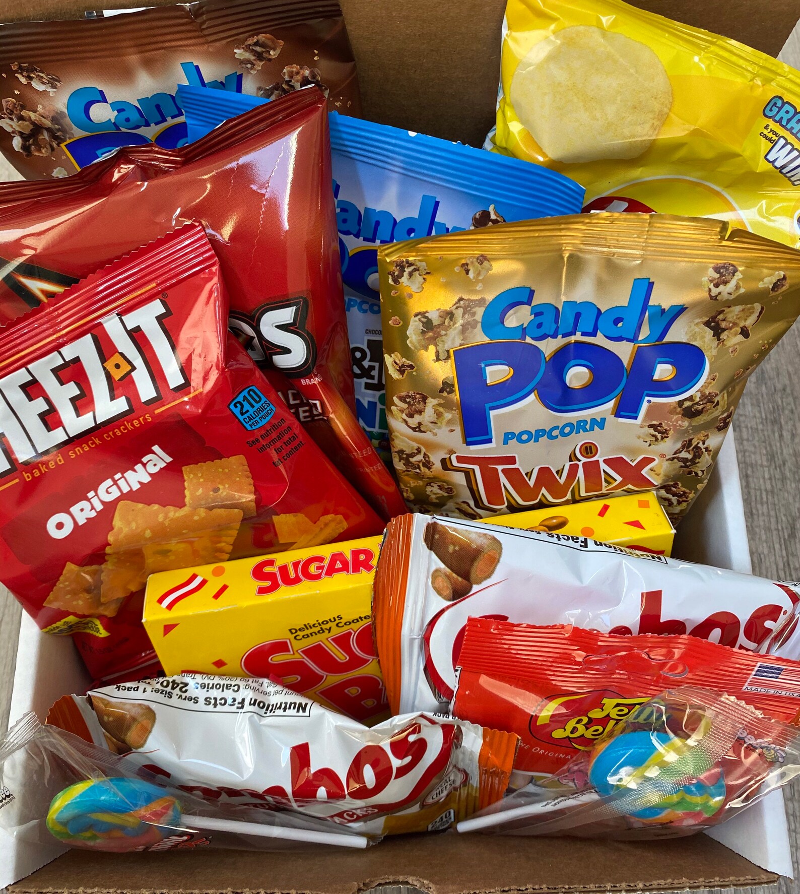 Movie Treat box Movie snack Box Movie night gift box Etsy