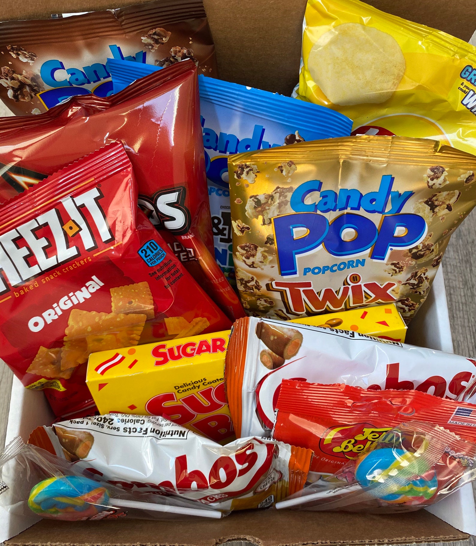 Movie Treat box Movie snack Box Movie night gift box Etsy