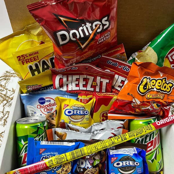 American Snack Box Etsy