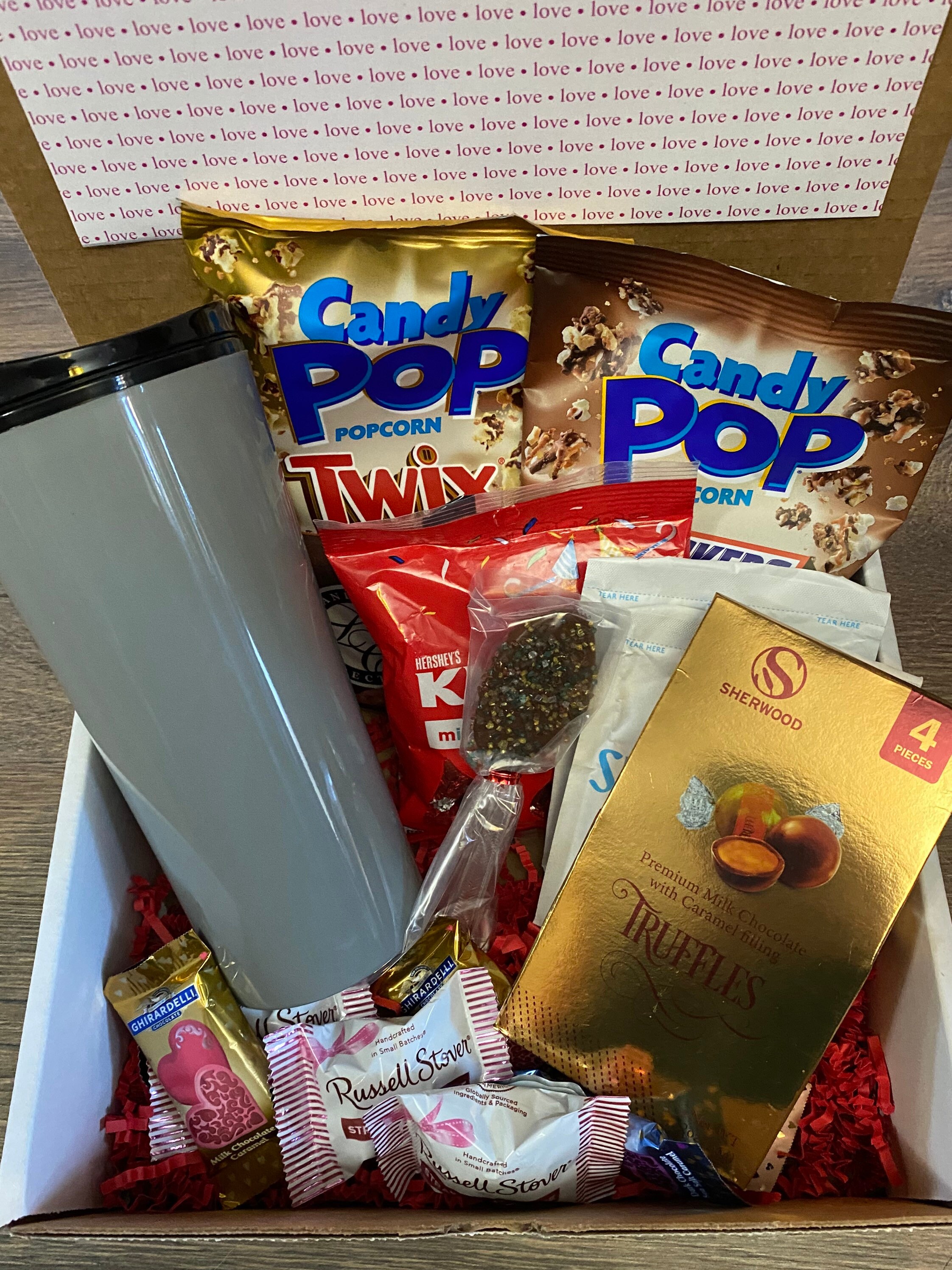 Hot Chocolate gift box Valentines chocolate box Chocolate Etsy