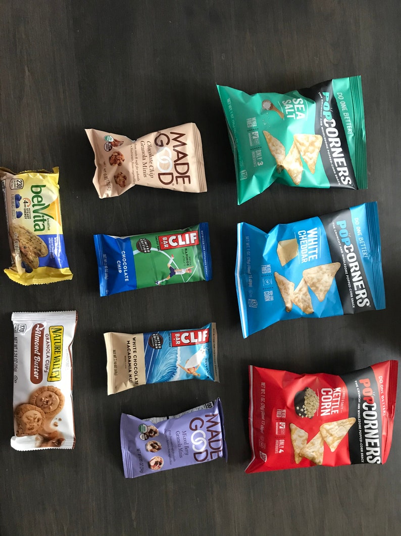 Healthy Snack Box Corporate gift Box College gift pack Etsy