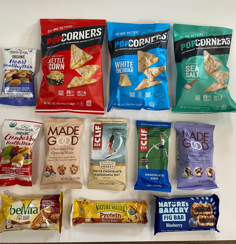 Healthy Snack Box Corporate Gift Box College Gift Pack Etsy