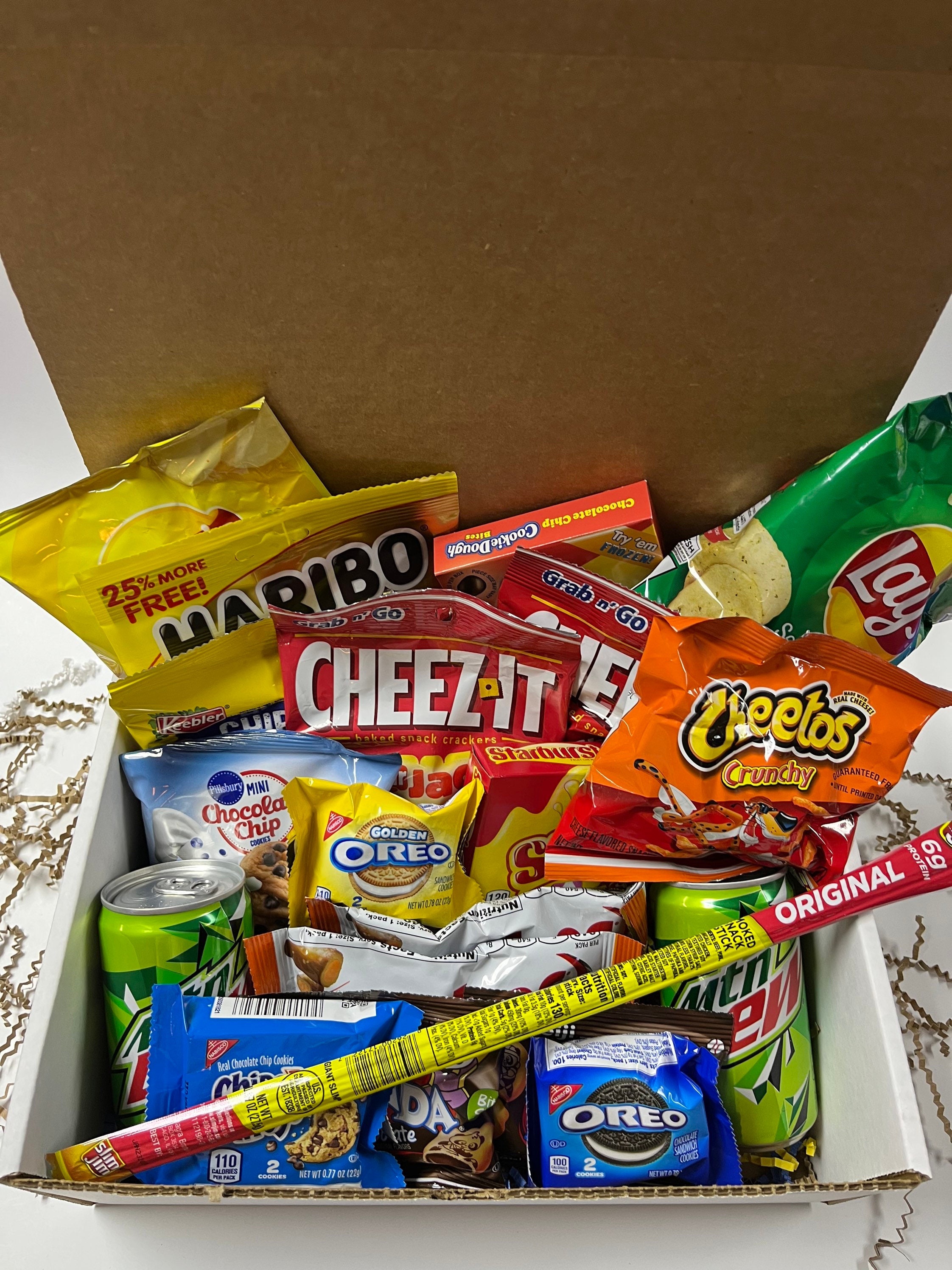 Birthday Snack Box Shipping Included College Gift Etsy