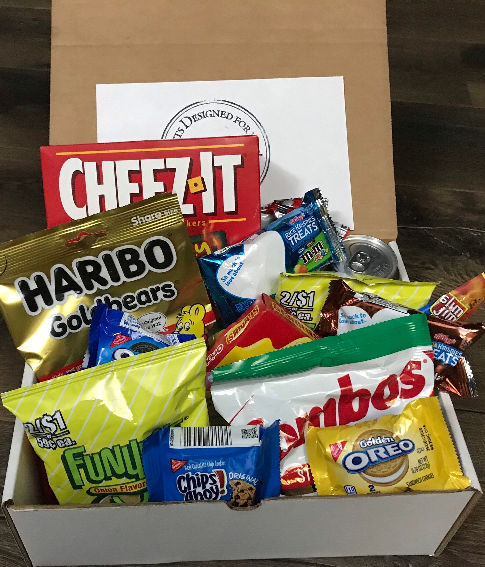 Birthday Snack Box Shipping Included College Care Package Etsy