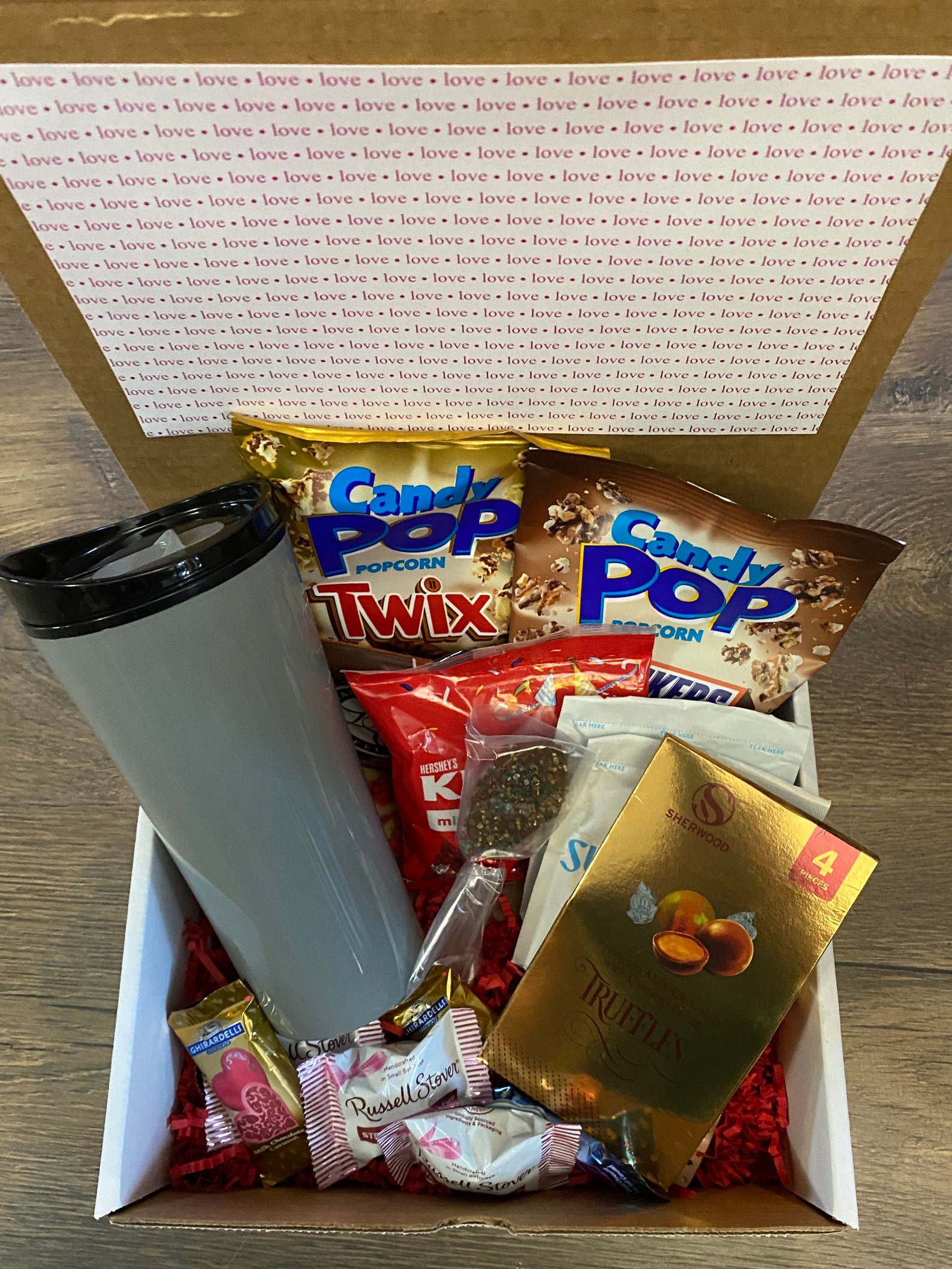 Hot Chocolate gift box Valentines chocolate box Chocolate Etsy