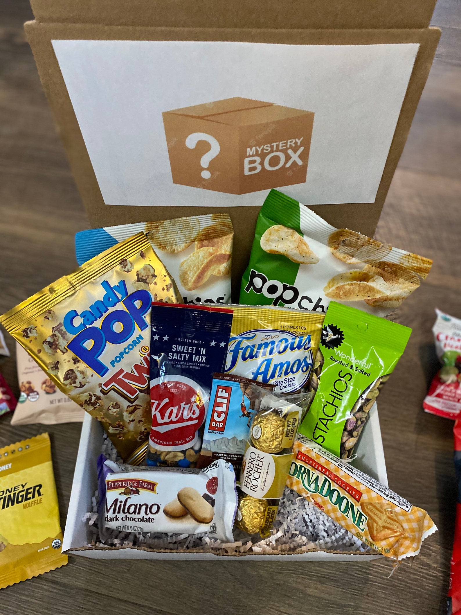 mystery snack box from around the world