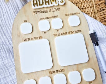 Ramadan Board for Kids, Kids Ramadan Activities, Islamic Learning Board, Ramadan Countdown, Muslim Kids Gift, Eid Prep Decor
