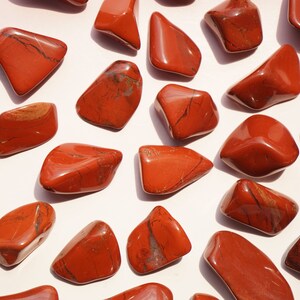 Red Jasper Tumbled Stones | Relaxing Crystal | Root Chakra