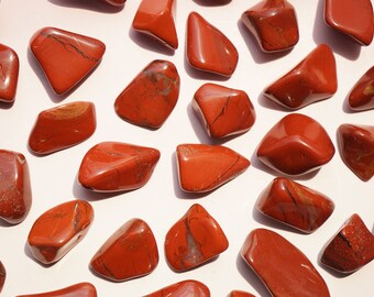 Red Jasper Tumbled Stones | Relaxing Crystal | Root Chakra
